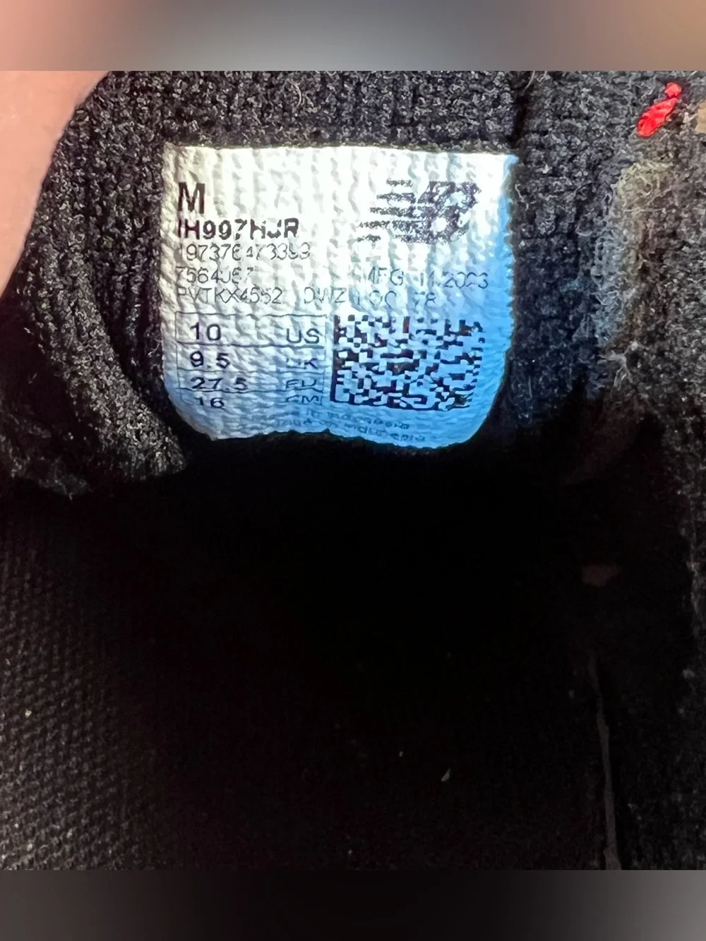 New Balance shipped as